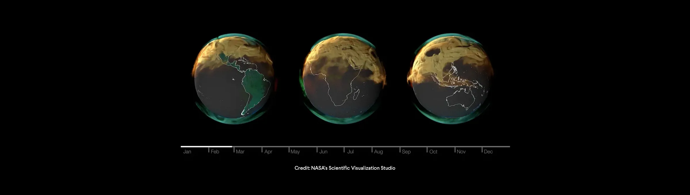 Striking NASA videos reveal alarming buildup of CO2 emissions in our atmosphere